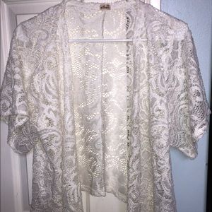 Hollister Short Sleeved Cardigan